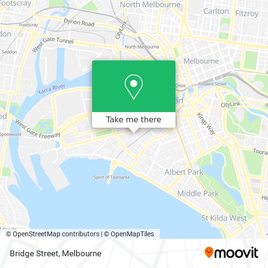 Bridge Street map