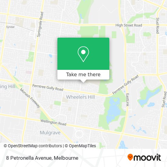 8 Petronella Avenue map