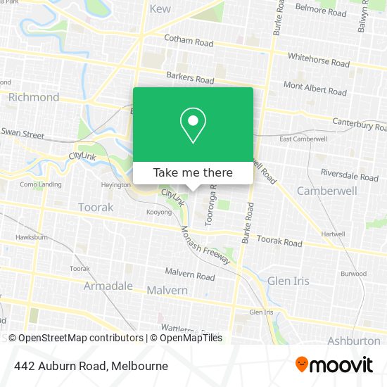 442 Auburn Road map