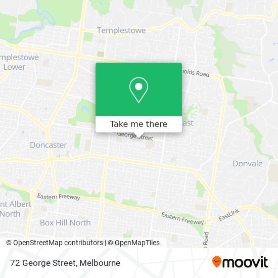 72 George Street map