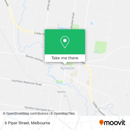 6 Piper Street map