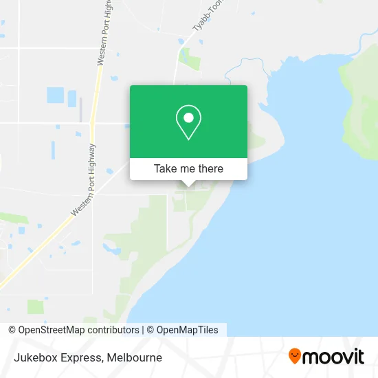 Mapa Jukebox Express