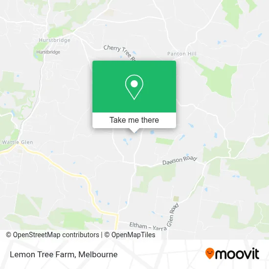 Mapa Lemon Tree Farm