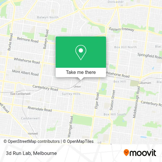 3d Run Lab map