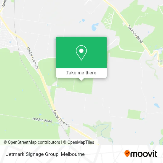 Mapa Jetmark Signage Group