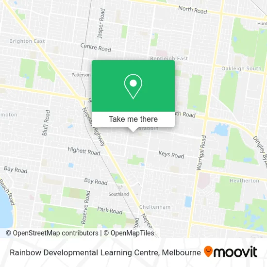 Rainbow Developmental Learning Centre map