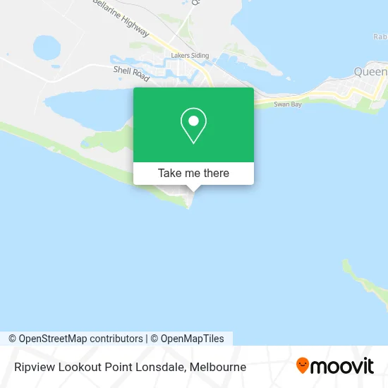 Ripview Lookout Point Lonsdale map