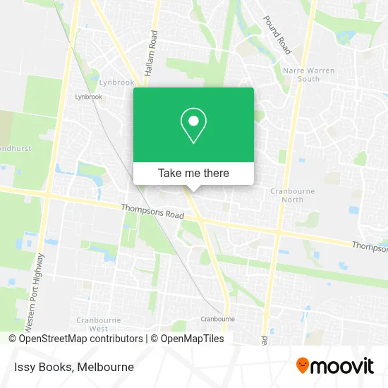 Mapa Issy Books