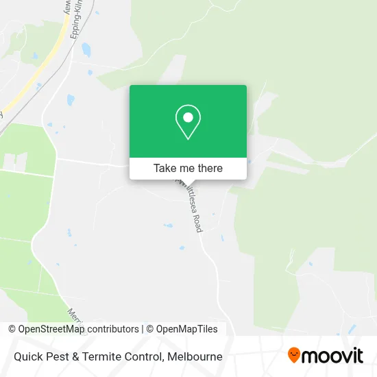 Mapa Quick Pest & Termite Control
