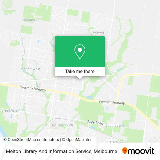 Mapa Melton Library And Information Service