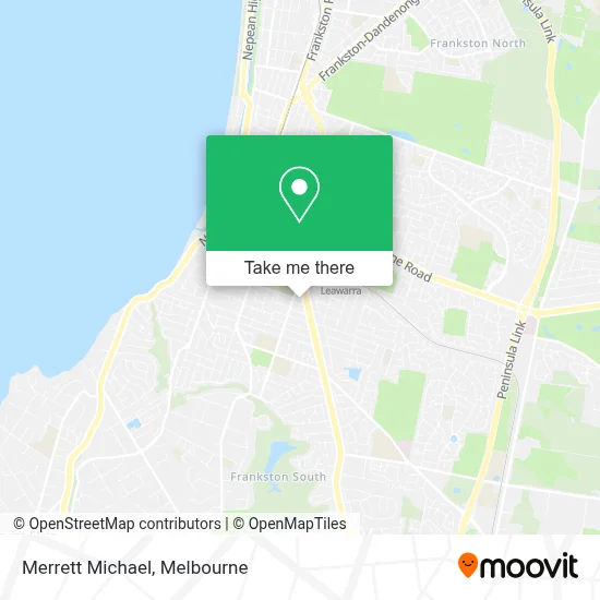 Mapa Merrett Michael