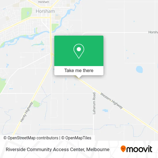 Mapa Riverside Community Access Center