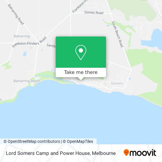 Lord Somers Camp and Power House map
