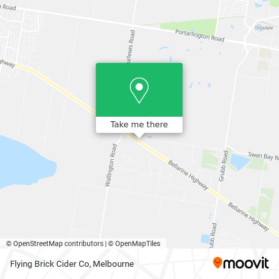 Flying Brick Cider Co map