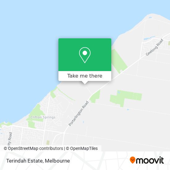 Terindah Estate map