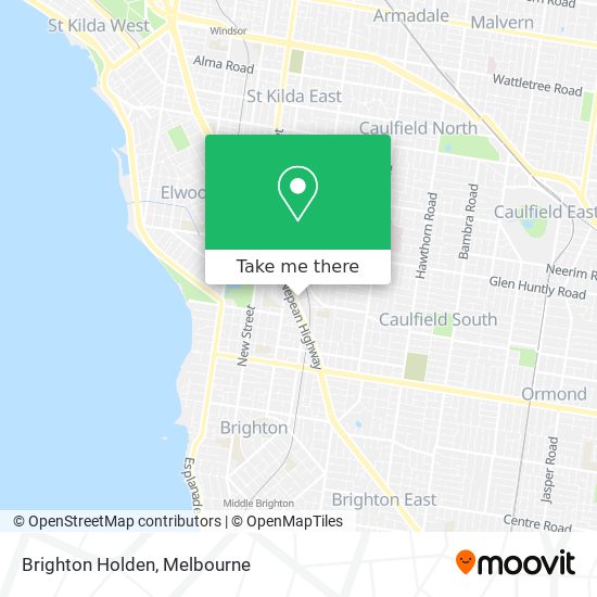 Brighton Holden map