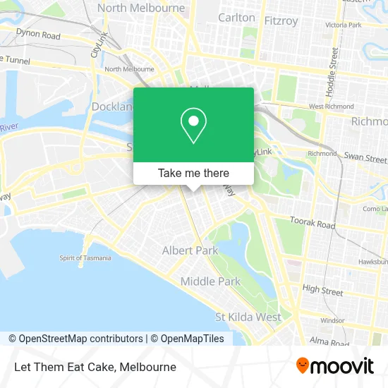 Mapa Let Them Eat Cake