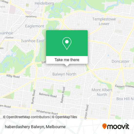 Mapa haberdashery Balwyn