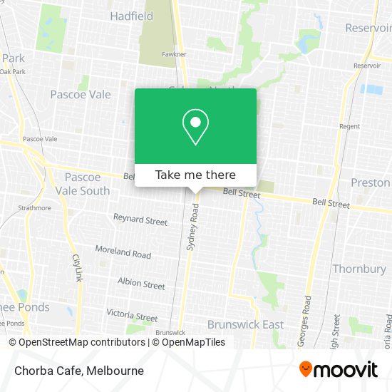 Chorba Cafe map