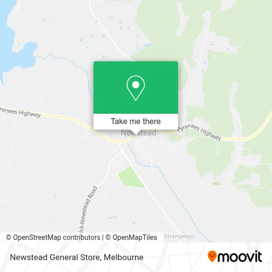 Mapa Newstead General Store