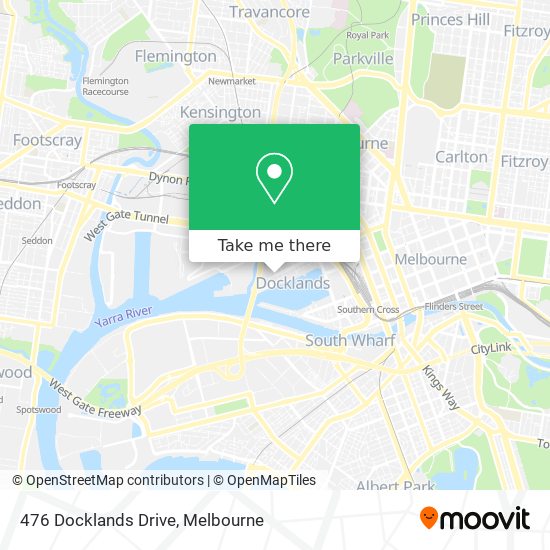 476 Docklands Drive map