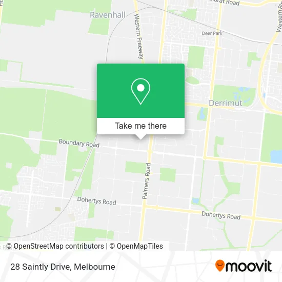 28 Saintly Drive map