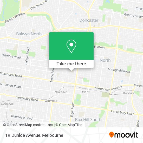 19 Dunloe Avenue map