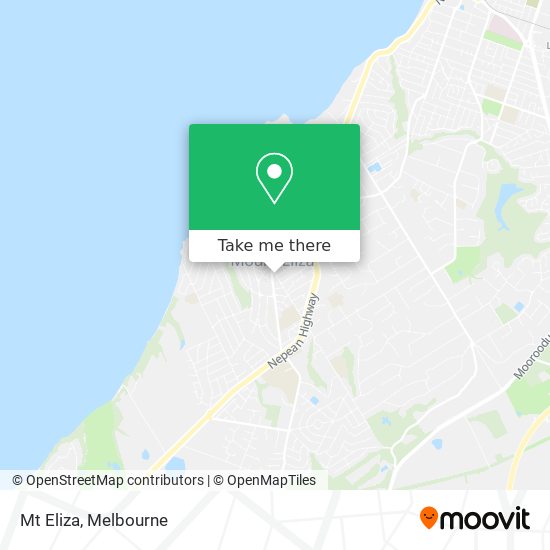 Mt Eliza map