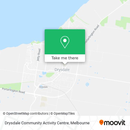 Drysdale Community Activity Centre map