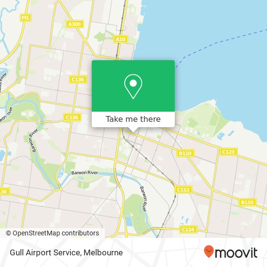 Gull Airport Service map