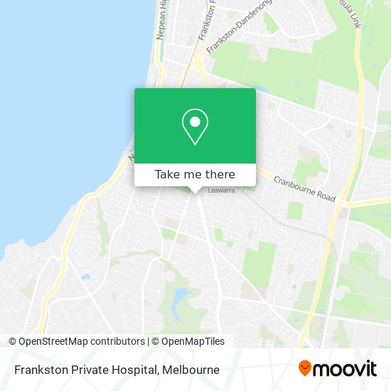 Mapa Frankston Private Hospital