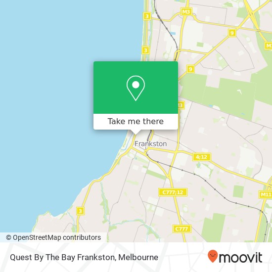 Quest By The Bay Frankston map