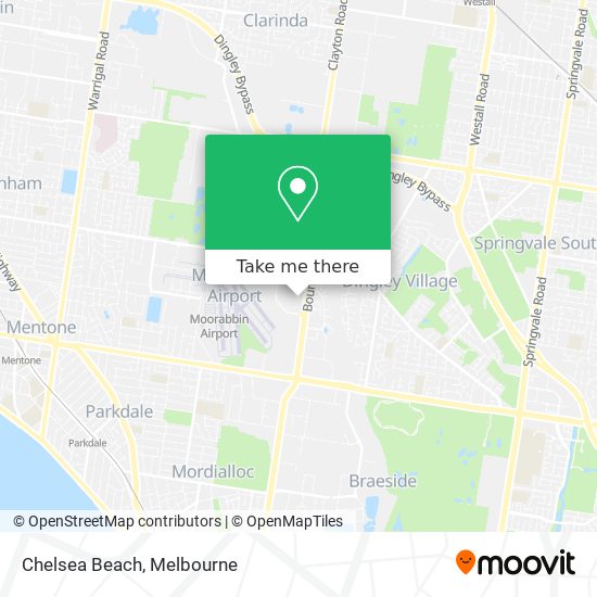 Chelsea Beach map