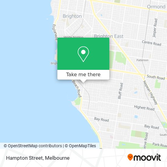 Hampton Street map