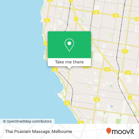 Mapa Thai Poasiam Massage