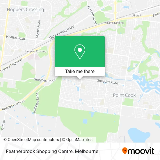 Featherbrook Shopping Centre map
