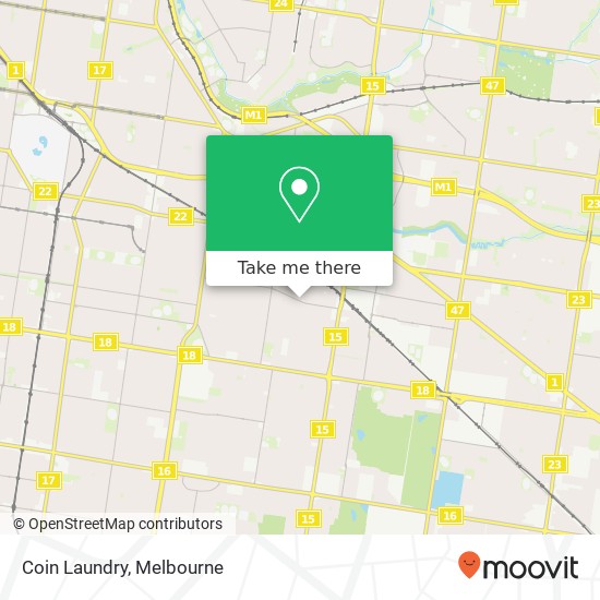 Coin Laundry map