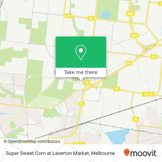 Super Sweet Corn at Laverton Market map