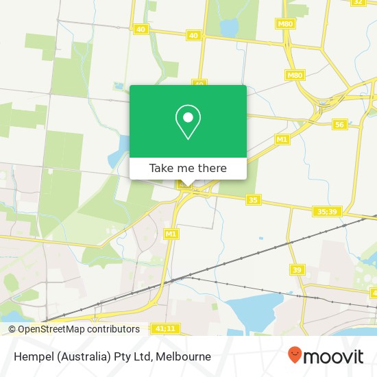 Hempel (Australia) Pty Ltd map