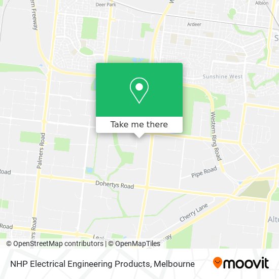 NHP Electrical Engineering Products map