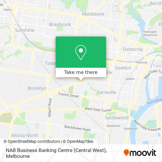 NAB Business Banking Centre (Central West) map
