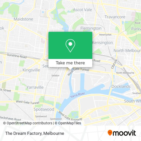 The Dream Factory map