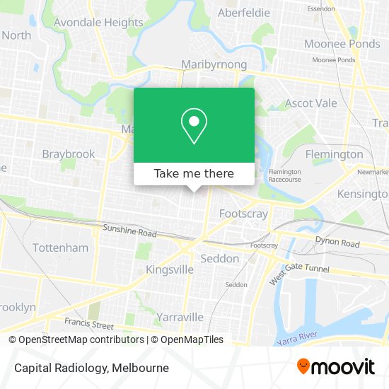 Capital Radiology map