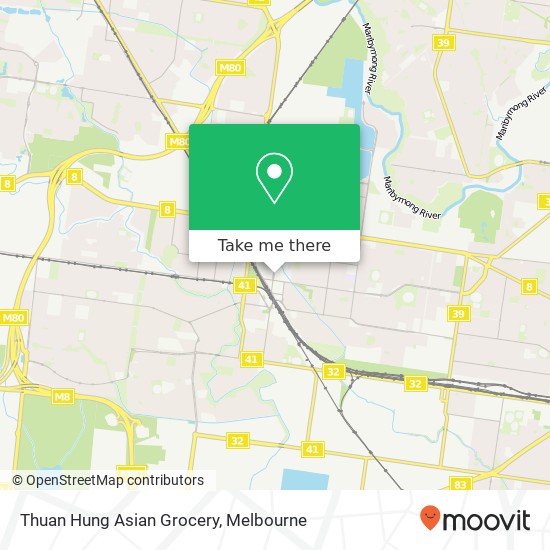 Thuan Hung Asian Grocery map