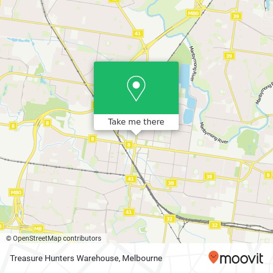 Mapa Treasure Hunters Warehouse