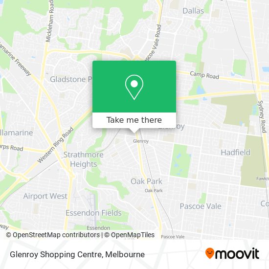 Glenroy Shopping Centre map