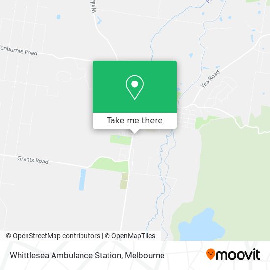 Whittlesea Ambulance Station map