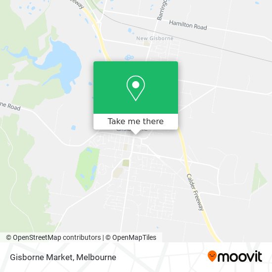 Gisborne Market map