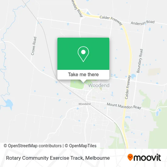 Mapa Rotary Community Exercise Track