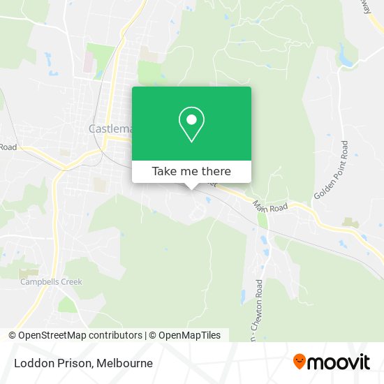 Loddon Prison map